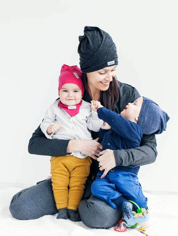 Screw2 Beanie – Black Grey Stump | Versatile Beanie with Elegant Contrast
