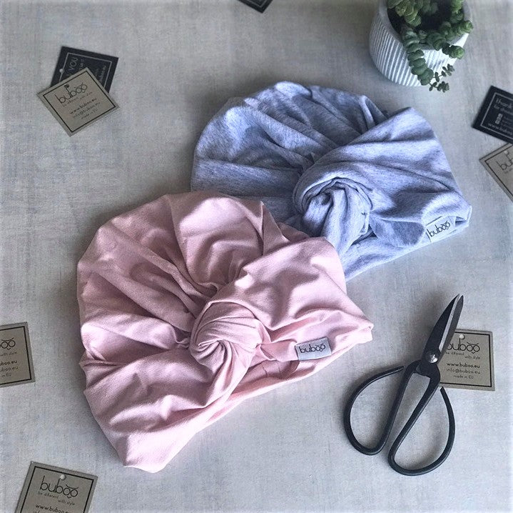 Summer thin beanie turban KNOT - Stump