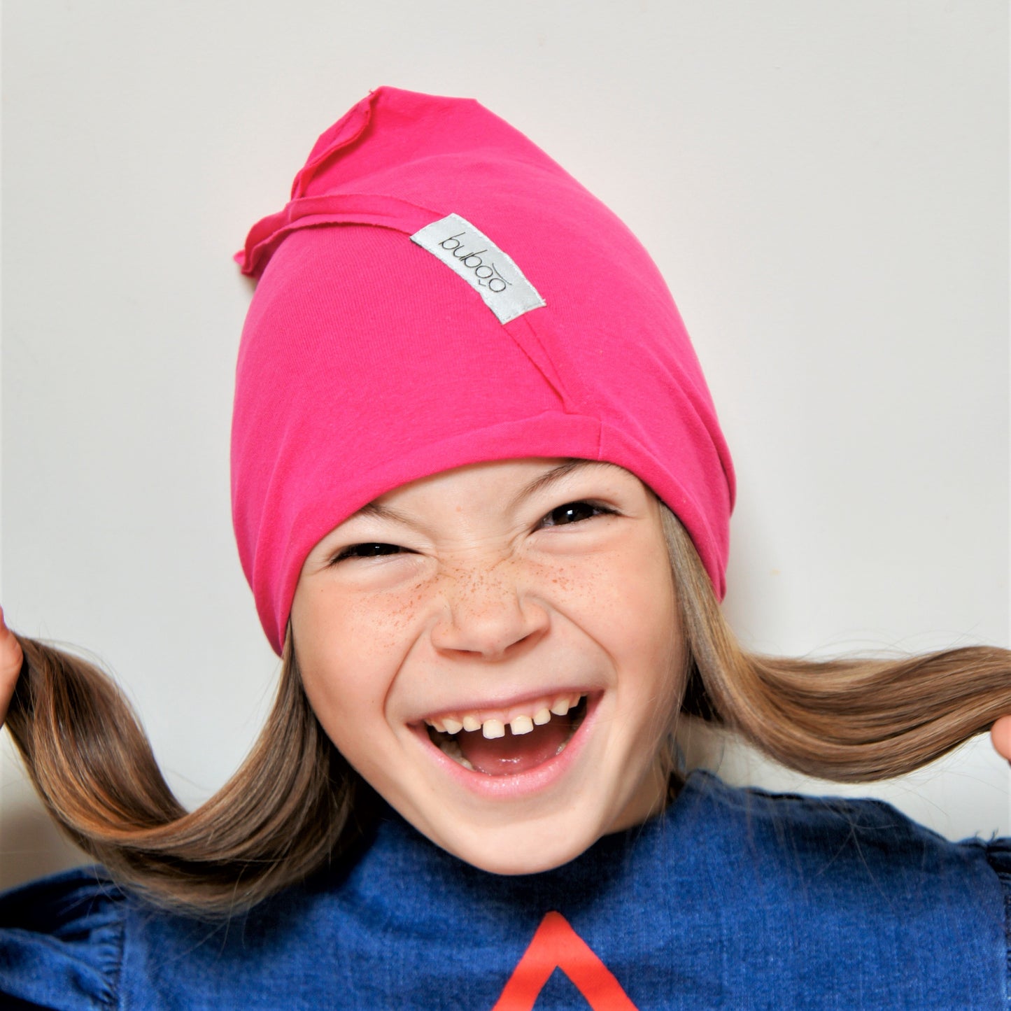 Kids thin cotton beanie UPSIDEDOWN – Watermelon