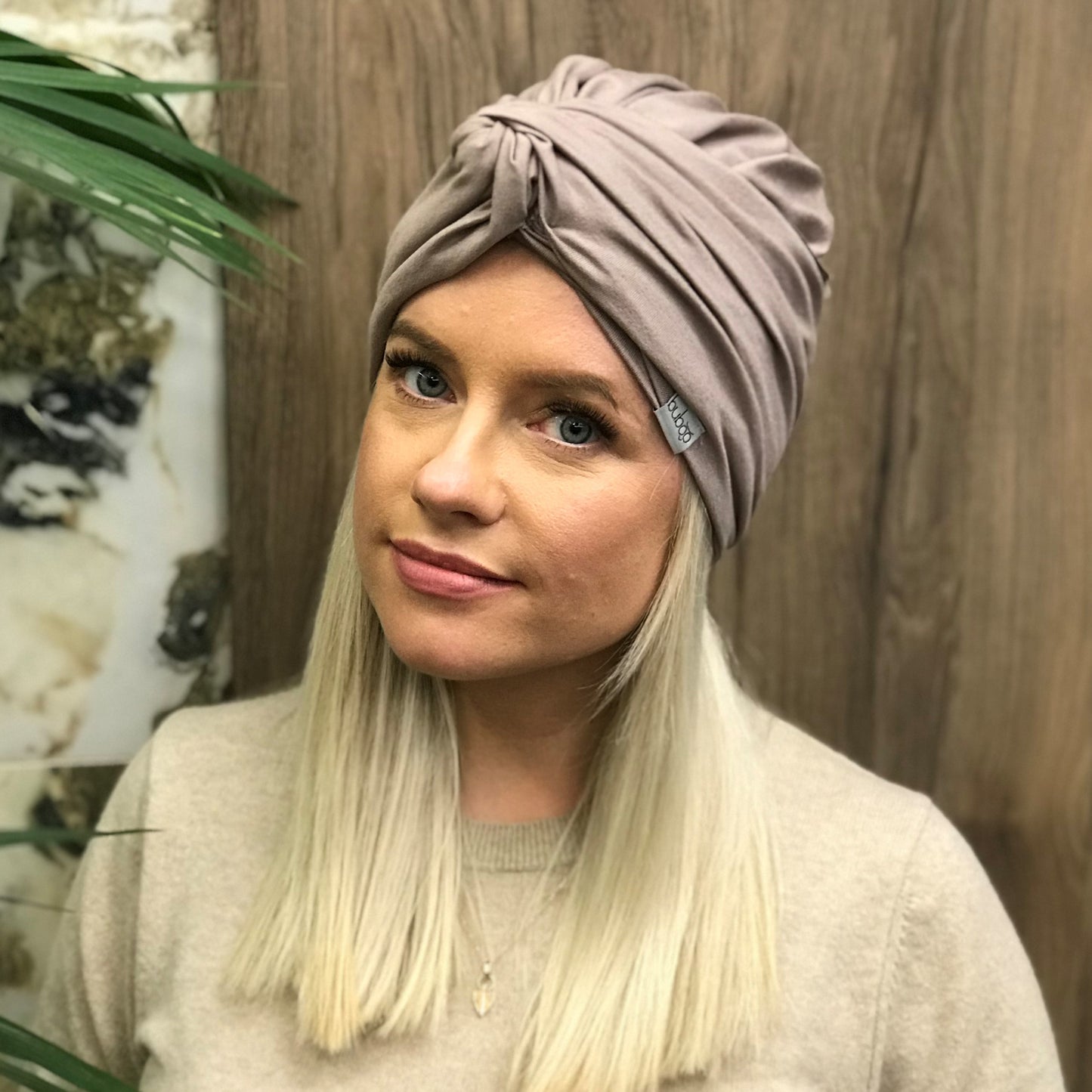 Summer thin beanie turban KNOT - Stump
