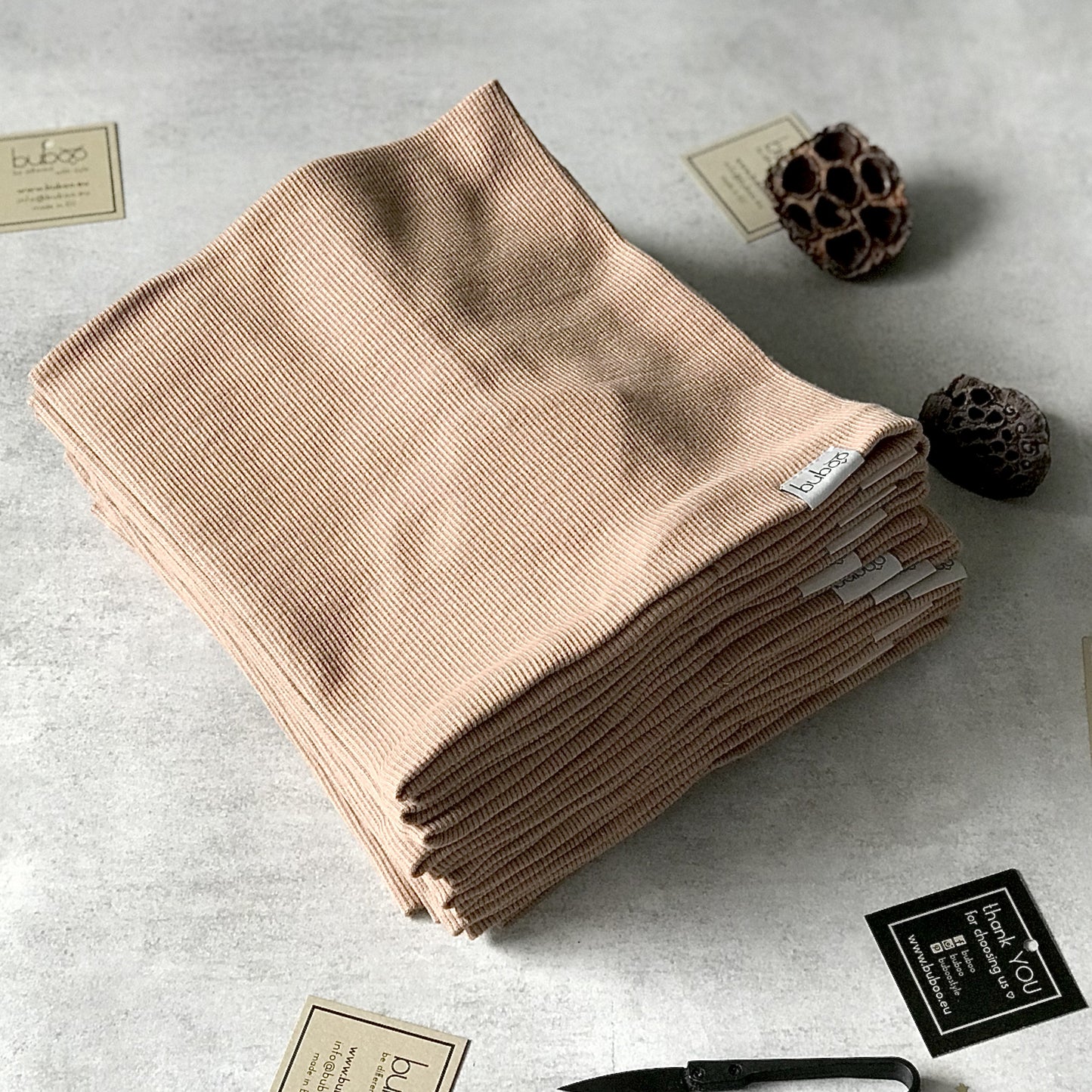 Kids snood scarf for spring fall - Cocoa