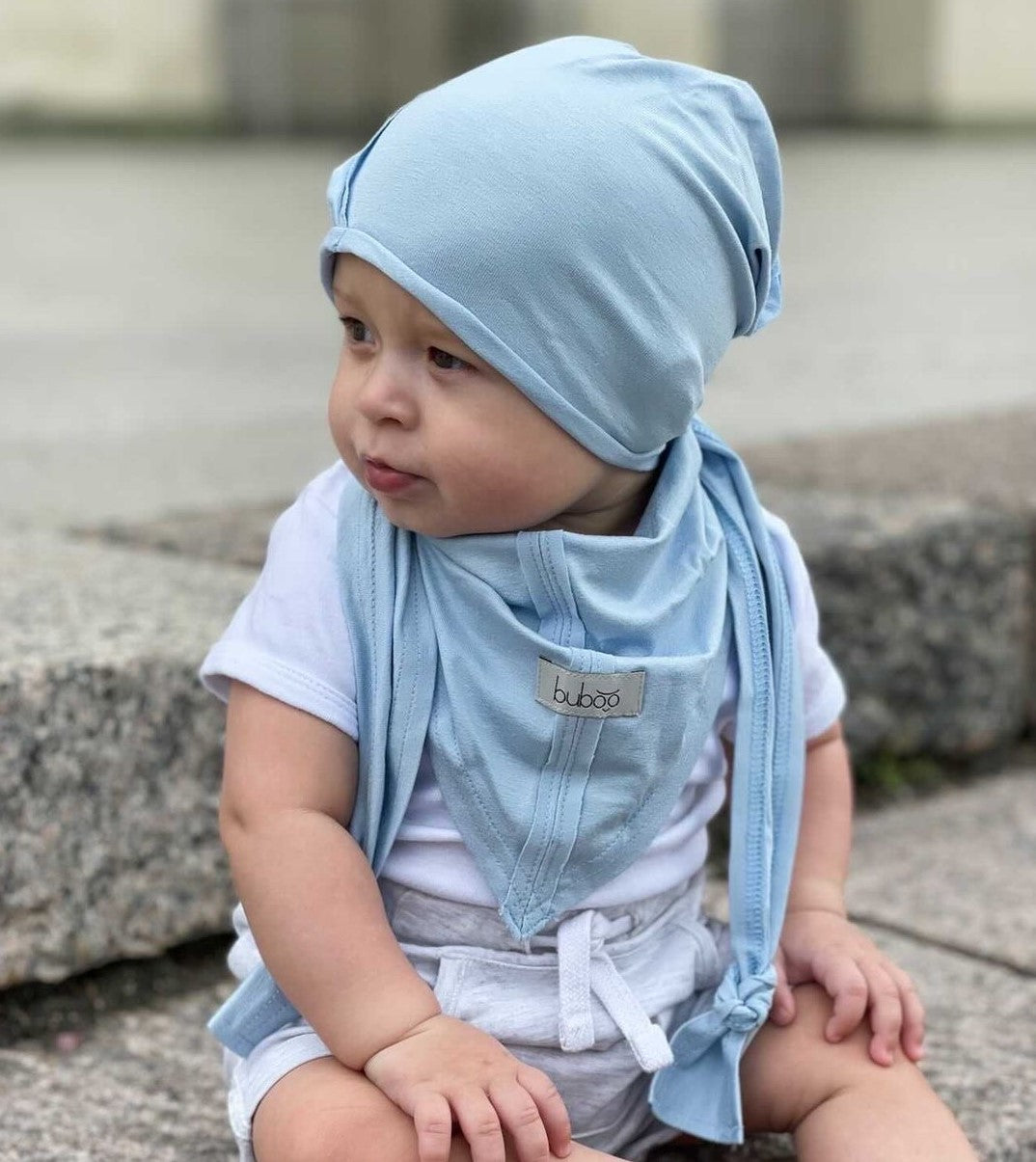 Kids' Spring & Summer Scarf UPSIDEDOWN CLOUD – Soft, Breathable, Triangle Design