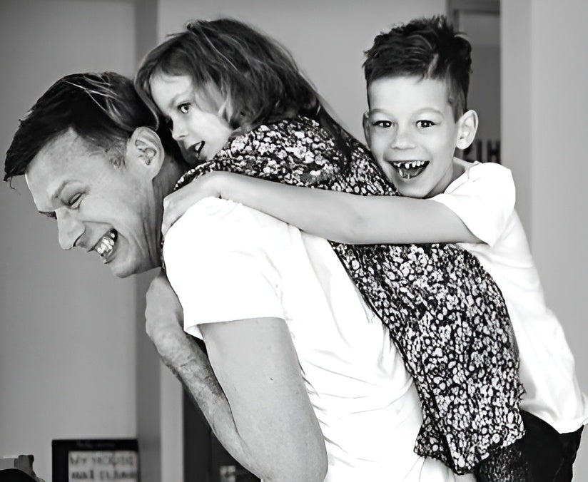 The founder of Buboo and his kids – a real family story