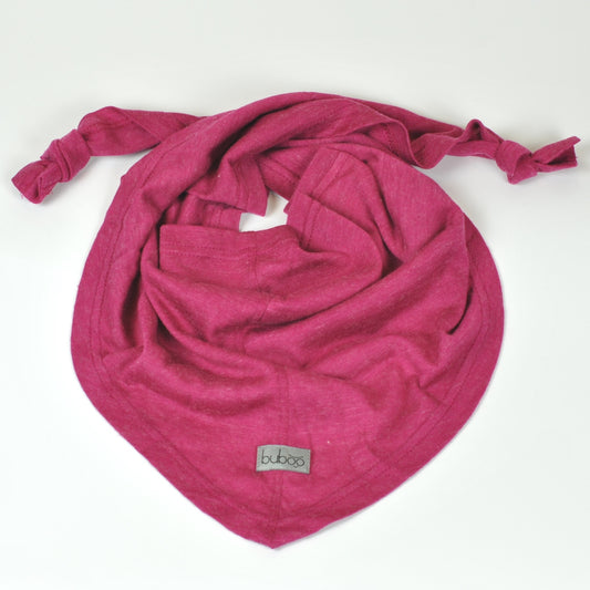 Kids' Spring & Summer Scarf UPSIDEDOWN RASPBERRY – Soft, Breathable, Triangle Design
