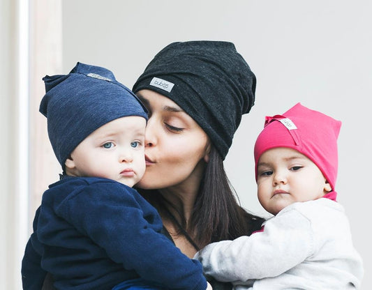 Screw2 Beanie – Black Grey Stump | Versatile Beanie with Elegant Contrast