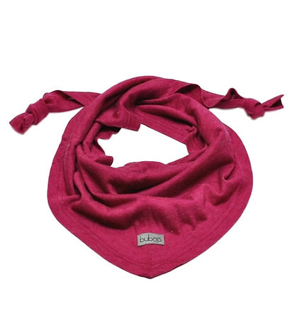 Kids' Spring & Summer Scarf UPSIDEDOWN RASPBERRY – Soft, Breathable, Triangle Design