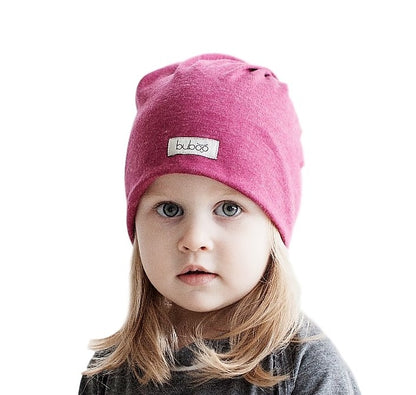 Screw2 Beanie – Raspberry | Lightweight Unisex Beanie for Spring & Fall