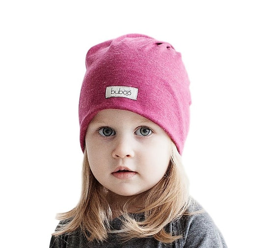 Screw2 Beanie – Raspberry | Lightweight Unisex Beanie for Spring & Fall