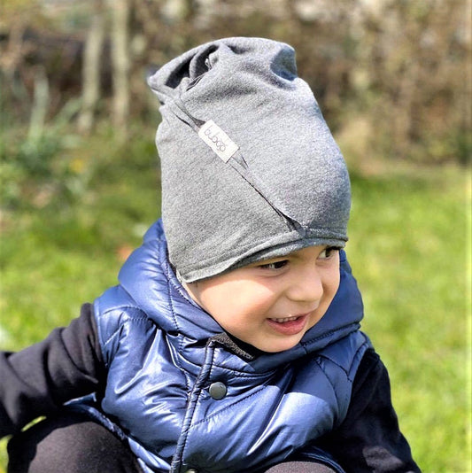 Kids double-layer cotton beanie UPSIDEDOWN – Dandelion