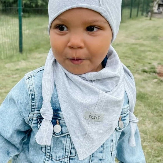 Kids' Spring & Summer Scarf UPSIDEDOWN MIST – Soft, Breathable, Triangle Design