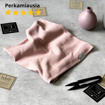 Kids snood scarf for spring  fall - Ash rose