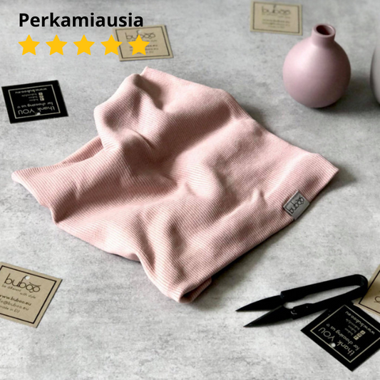 Kids snood scarf for spring  fall - Ash rose