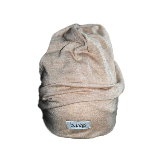 Screw2 Beanie – Sand | Soft Stretchy Beanie for Everyday Comfort