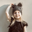 Extremely stylish beanie with a tulle FASHIONISTA