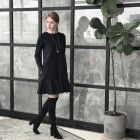 Female luxurious dress ROMA Black