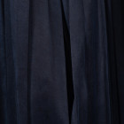 Female luxurious dress WOW cupra fabric blue midi
