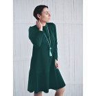 Female stylish dress GENEVA Emerald