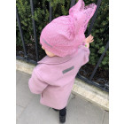 Girl's pink coat FASHIONISTA