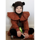 Kids spring/fall helmet BEAR mocha