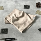 Kids snood scarf for spring, fall - Cream