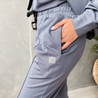 Female stylish leisure pants BUBOO active, blue - indigo