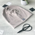 Kids beanie for fall winter spring BUBOO Luxury - Latte