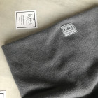 Kids snood scarf for fall, winter, spring BUBOO luxury - Dark grey