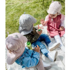 BEAR summer kids beanie with spout, laces and neck protection